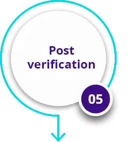 Post verification