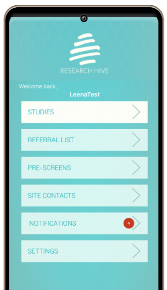 Research Hive Screen